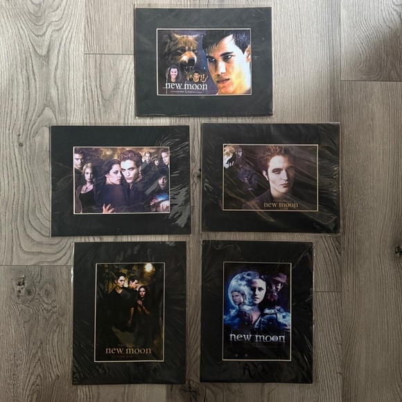 Twilight Other - Twilight New Moon Limited Edition Matted Prints Bundle (Set of 5) – New